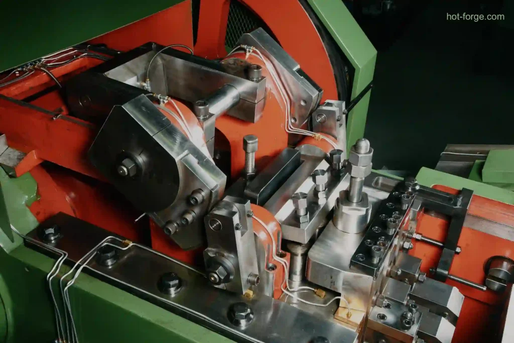 Multi stroke screw heading machine or cold heading machine