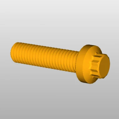 Twelve angle flange bolts Twelve angle flange bolts